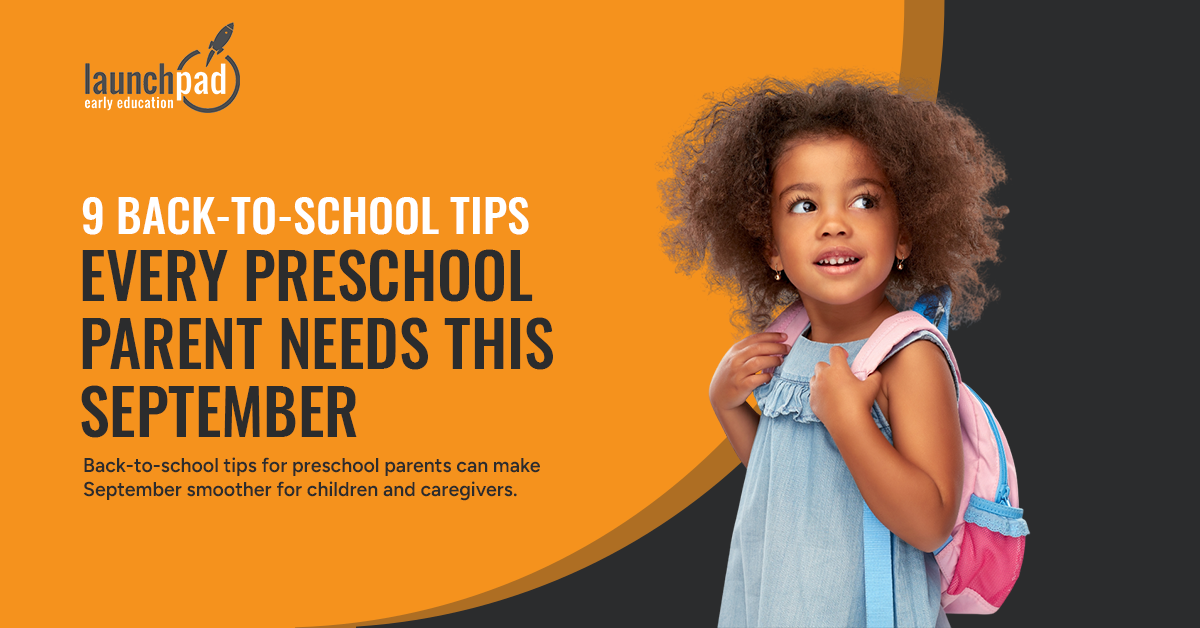back to school tips for preschool parents